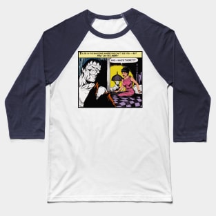 Peeping Frankenstein! Baseball T-Shirt